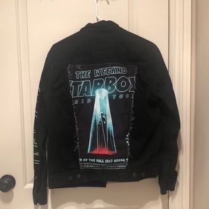 the weeknd levis jacket
